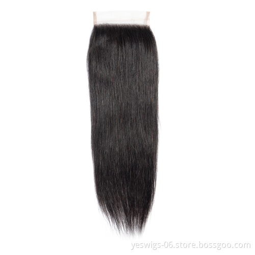 Popular Yeswigs 4x4 5x5 Brown Blonde Color Lace Closure 13x4 13x6 Highlight HD Swiss Lace Frontal Cambodian Virgin Human Hair